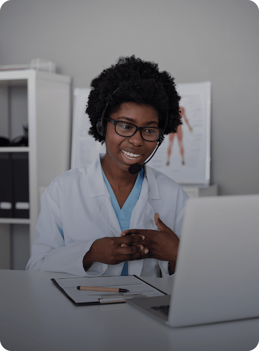 Orthopedic business professional